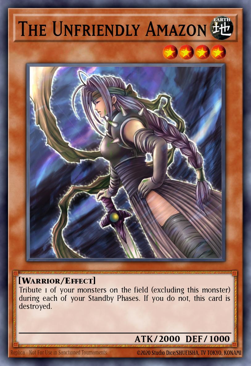 The Unfriendly Amazon LON #LON-EN031 English Yu-Gi-Oh! card
