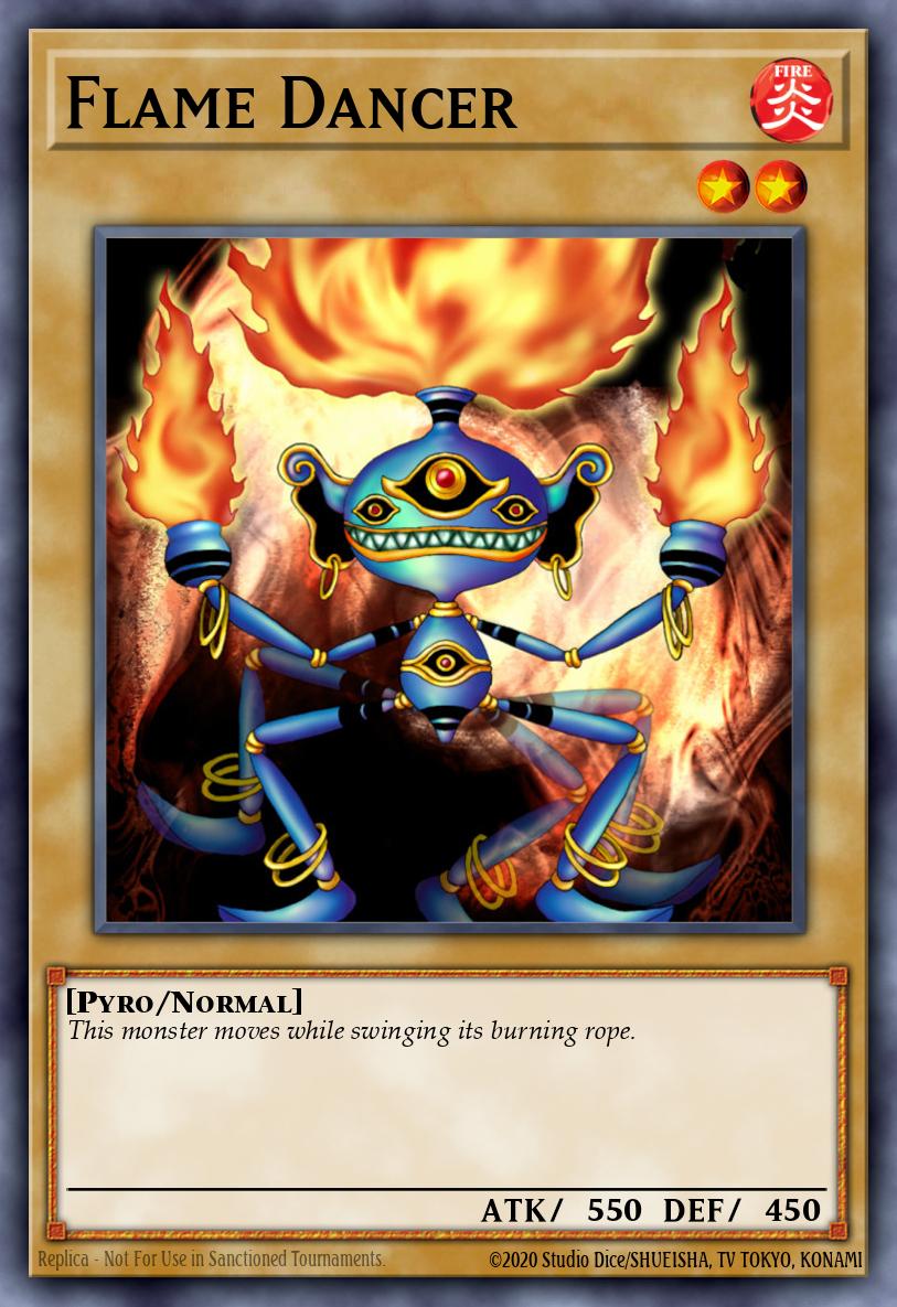 Flame Dancer LON #LON-EN058 English Yu-Gi-Oh! card