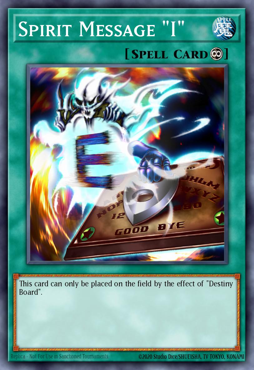 Spirit Message "I" LON #LON-EN089 English Yu-Gi-Oh! card