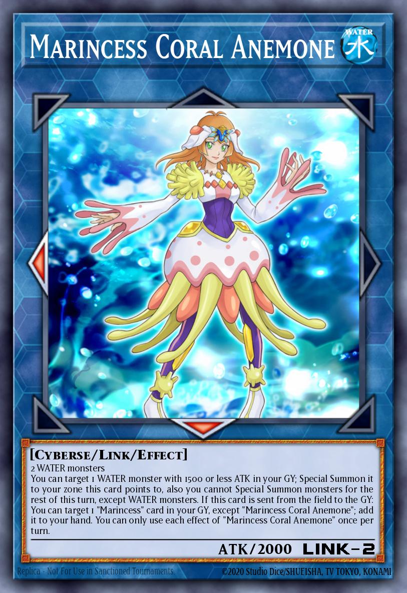 Marincess Coral Anemone MP20 #MP20-EN119 English Yu-Gi-Oh! card