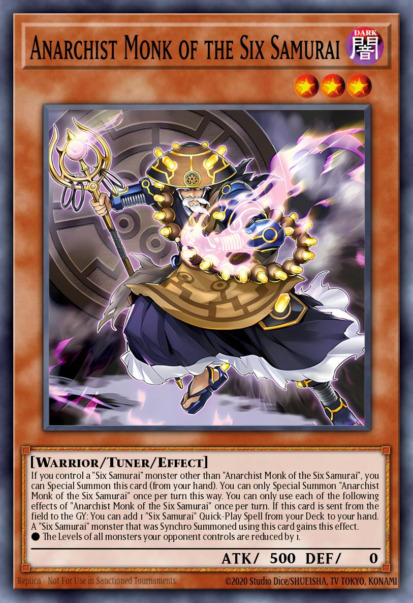 Anarchist Monk of the Six Samurai MP25 #MP25-EN245 English Yu-Gi-Oh! card