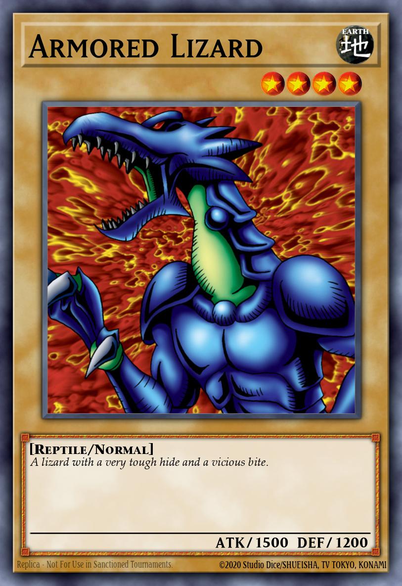 Armored Lizard MRD #MRD-005 English Yu-Gi-Oh! card