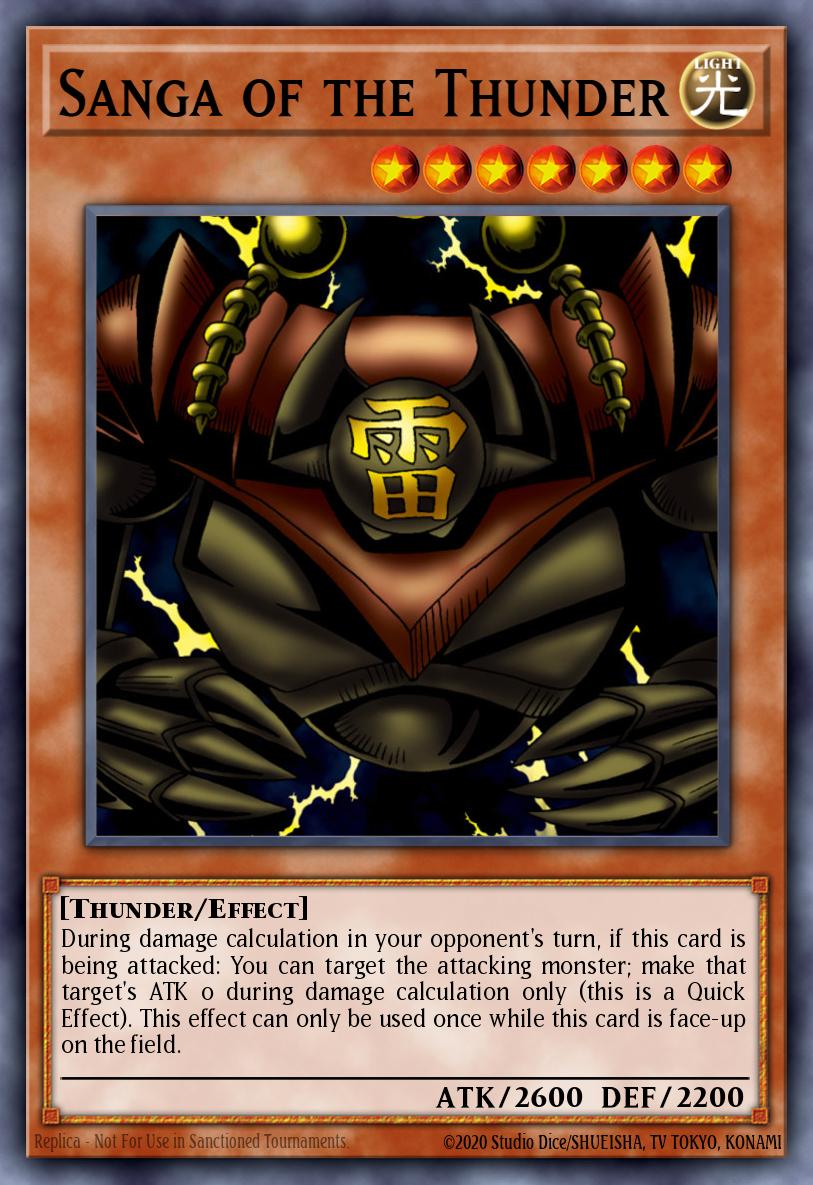Sanga of the Thunder MRD #MRD-025 English Yu-Gi-Oh! card