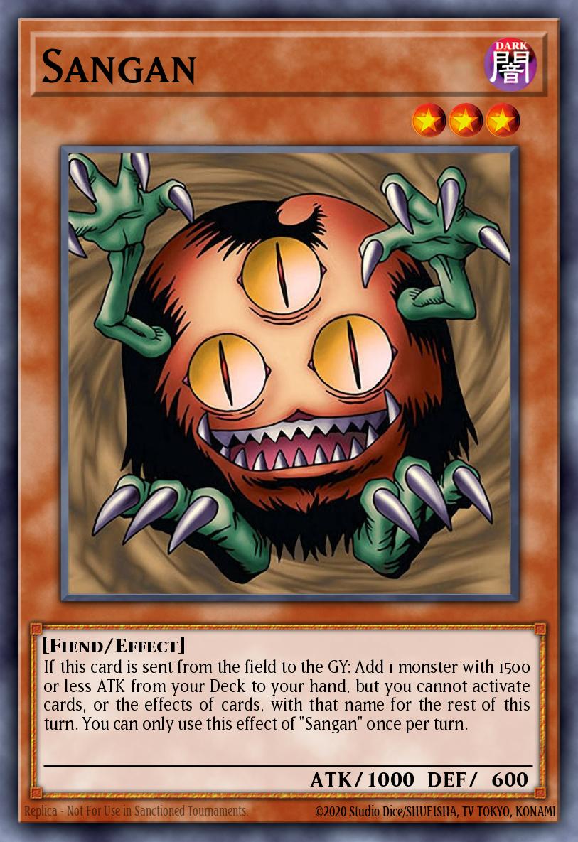 Sangan MRD #MRD-069 English Yu-Gi-Oh! card