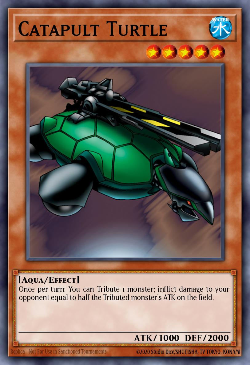 Catapult Turtle MRD #MRD-075 English Yu-Gi-Oh! card