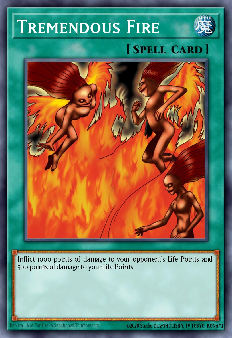 Tremendous Fire MRD #MRD-088 English Yu-Gi-Oh! card