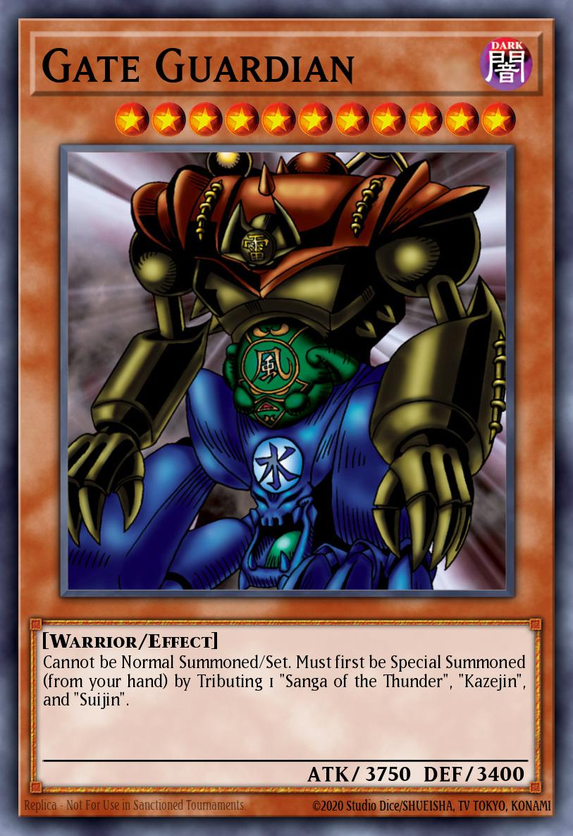 Gate Guardian MRD #MRD-E000 English Yu-Gi-Oh! card