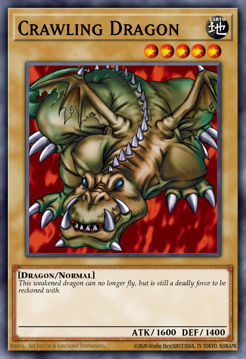 Crawling Dragon MRD #MRD-E012 English Yu-Gi-Oh! card