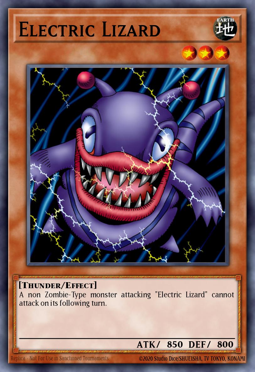 Electric Lizard MRD #MRD-E048 English Yu-Gi-Oh! card