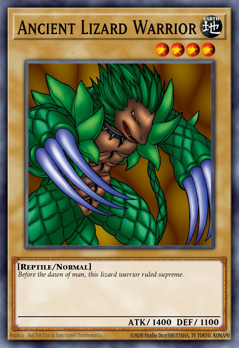 Ancient Lizard Warrior MRD #MRD-E050 English Yu-Gi-Oh! card