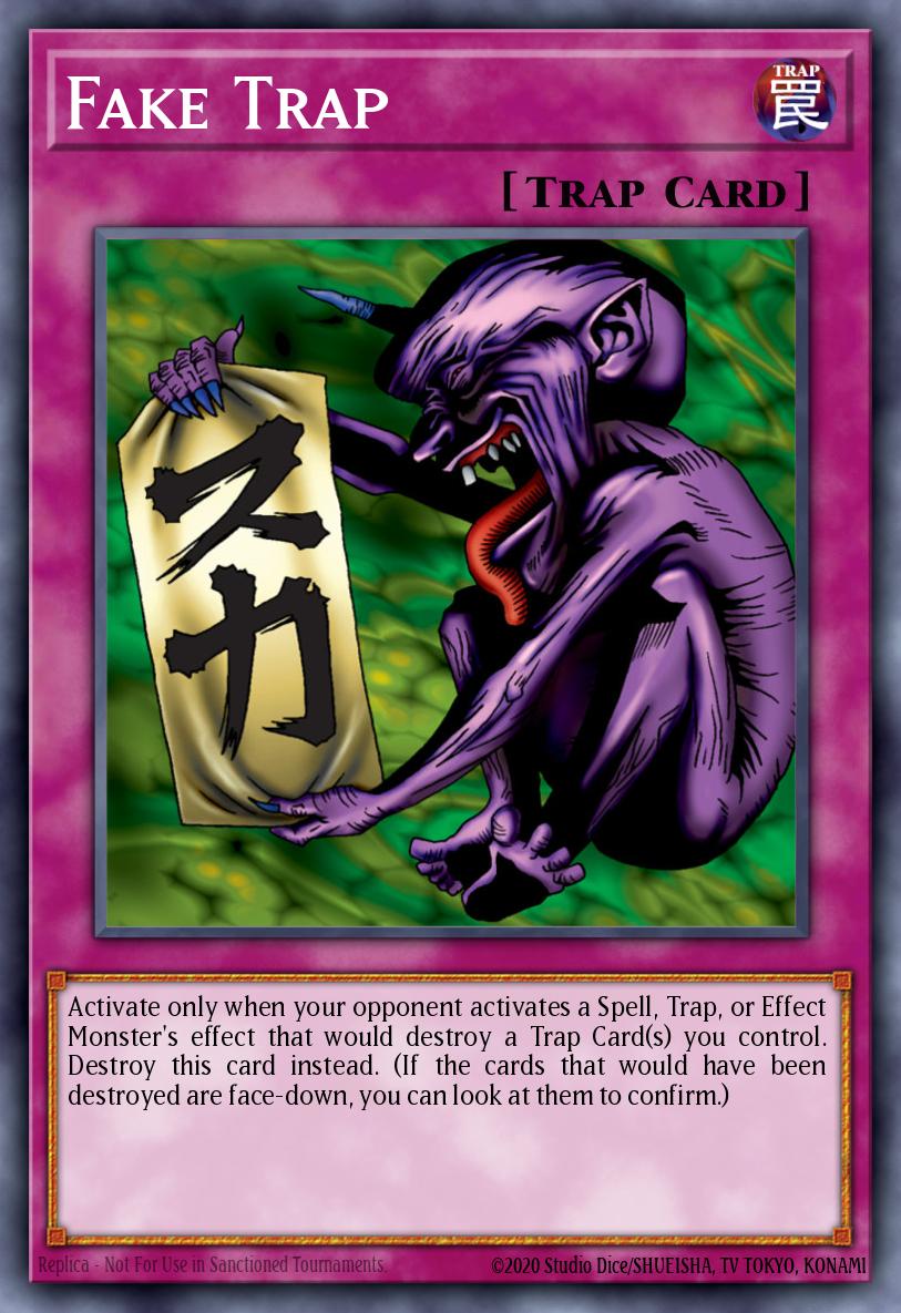 Fake Trap MRD #MRD-E056 English Yu-Gi-Oh! card