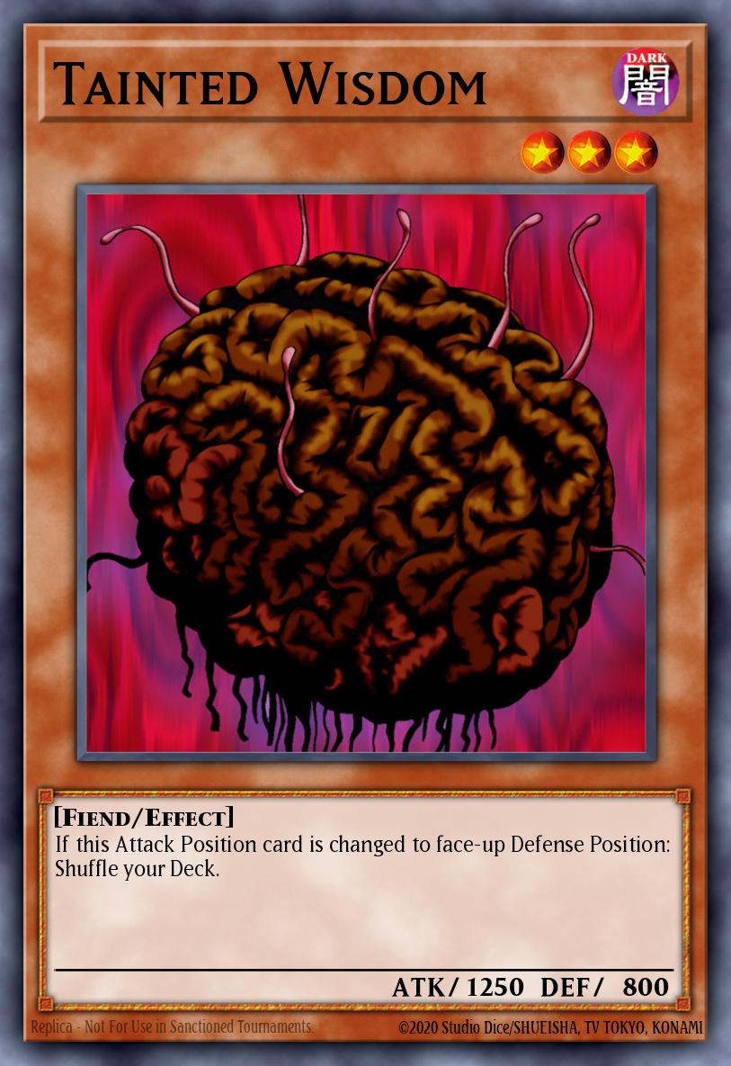 Tainted Wisdom MRD #MRD-E081 English Yu-Gi-Oh! card