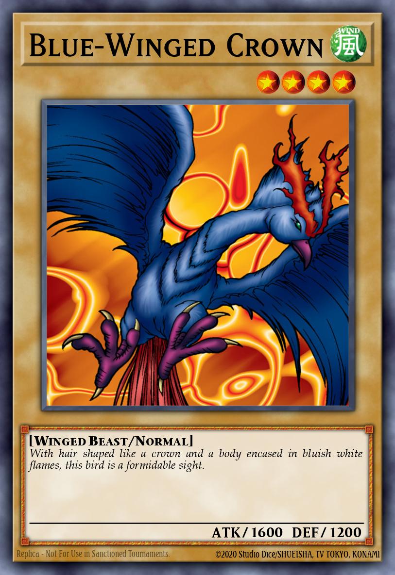 Blue-Winged Crown MRD #MRD-E122 English Yu-Gi-Oh! card