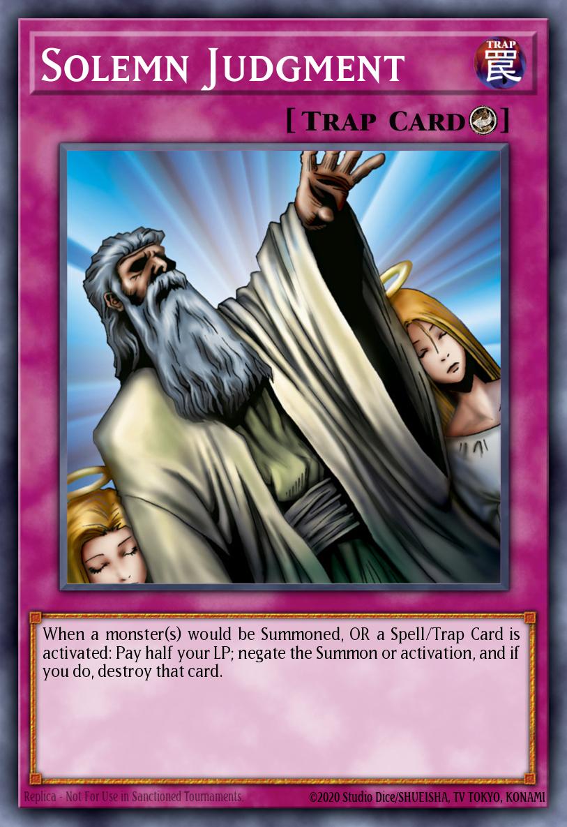 Solemn Judgment MRD #MRD-E127 English Yu-Gi-Oh! card