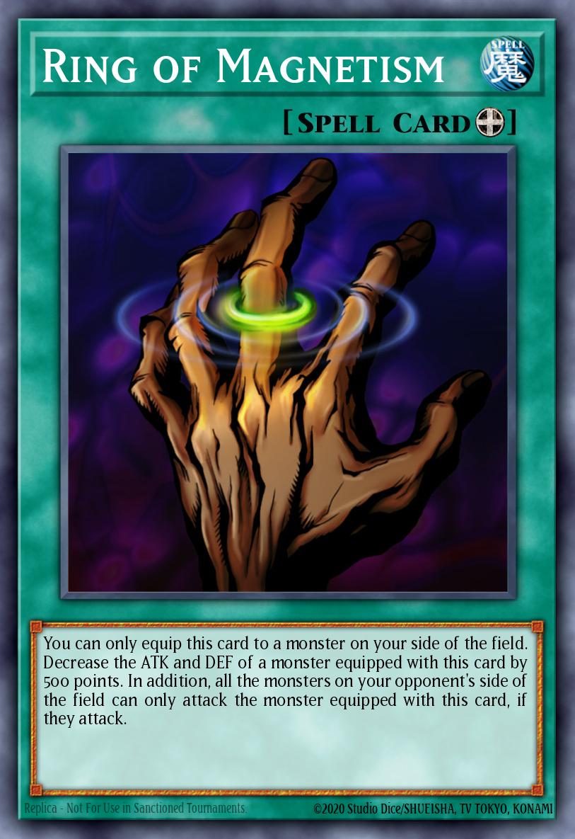Ring of Magnetism MRD #MRD-E139 English Yu-Gi-Oh! card