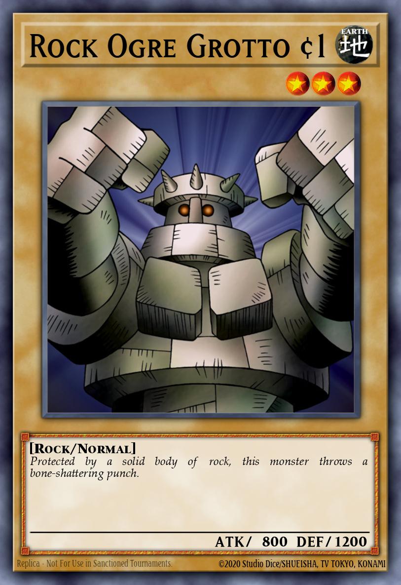 Rock Ogre Grotto #1 MRD #MRD-EN004 English Yu-Gi-Oh! card