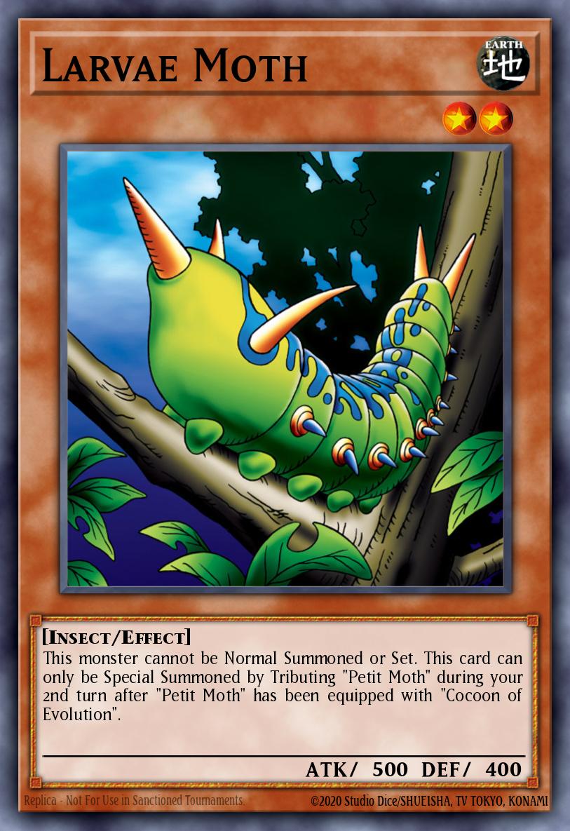 Larvae Moth MRD #MRD-EN007 English Yu-Gi-Oh! card