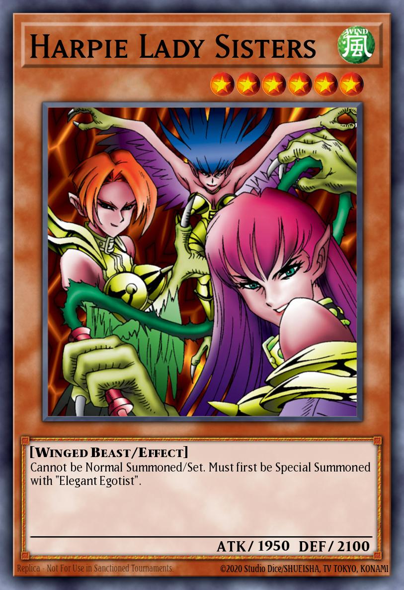 Harpie Lady Sisters MRD #MRD-EN009 English Yu-Gi-Oh! card