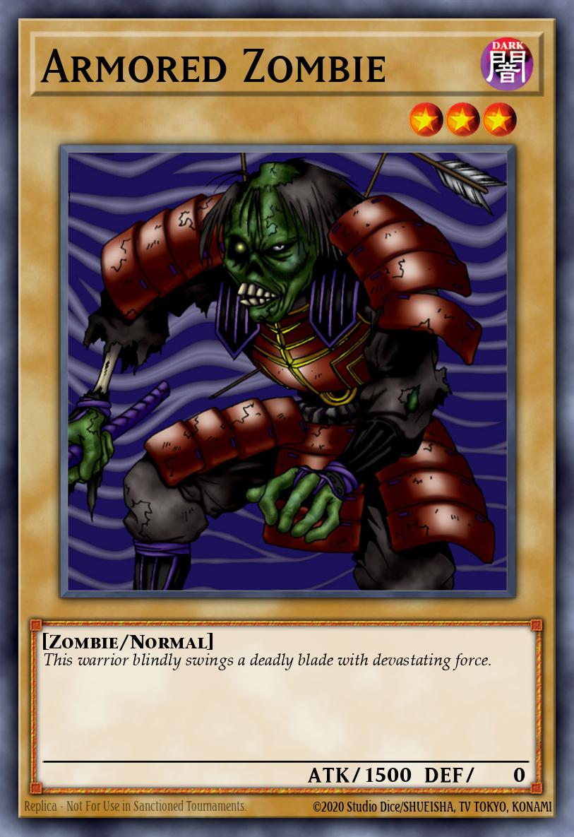 Armored Zombie MRD #MRD-EN013 English Yu-Gi-Oh! card
