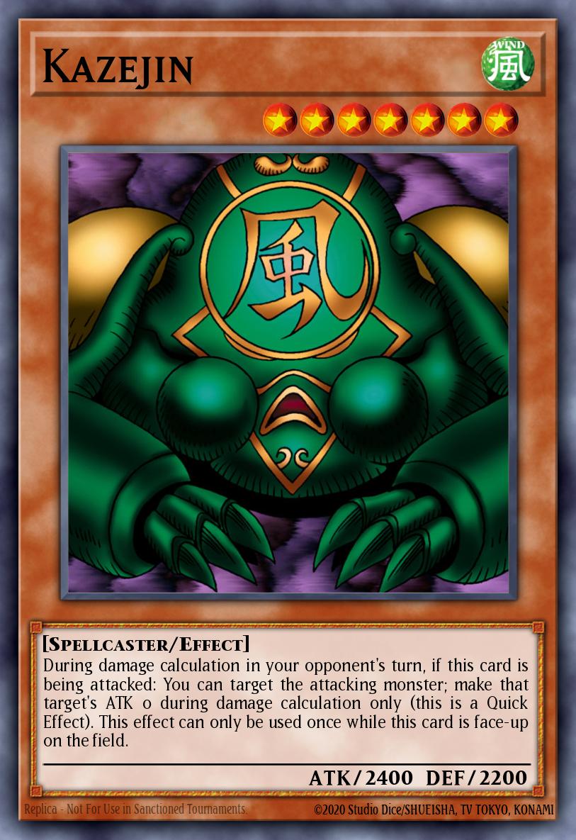 Kazejin MRD #MRD-EN026 English Yu-Gi-Oh! card