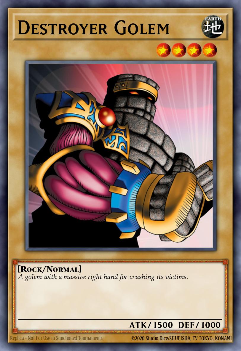 Destroyer Golem MRD #MRD-EN040 English Yu-Gi-Oh! card