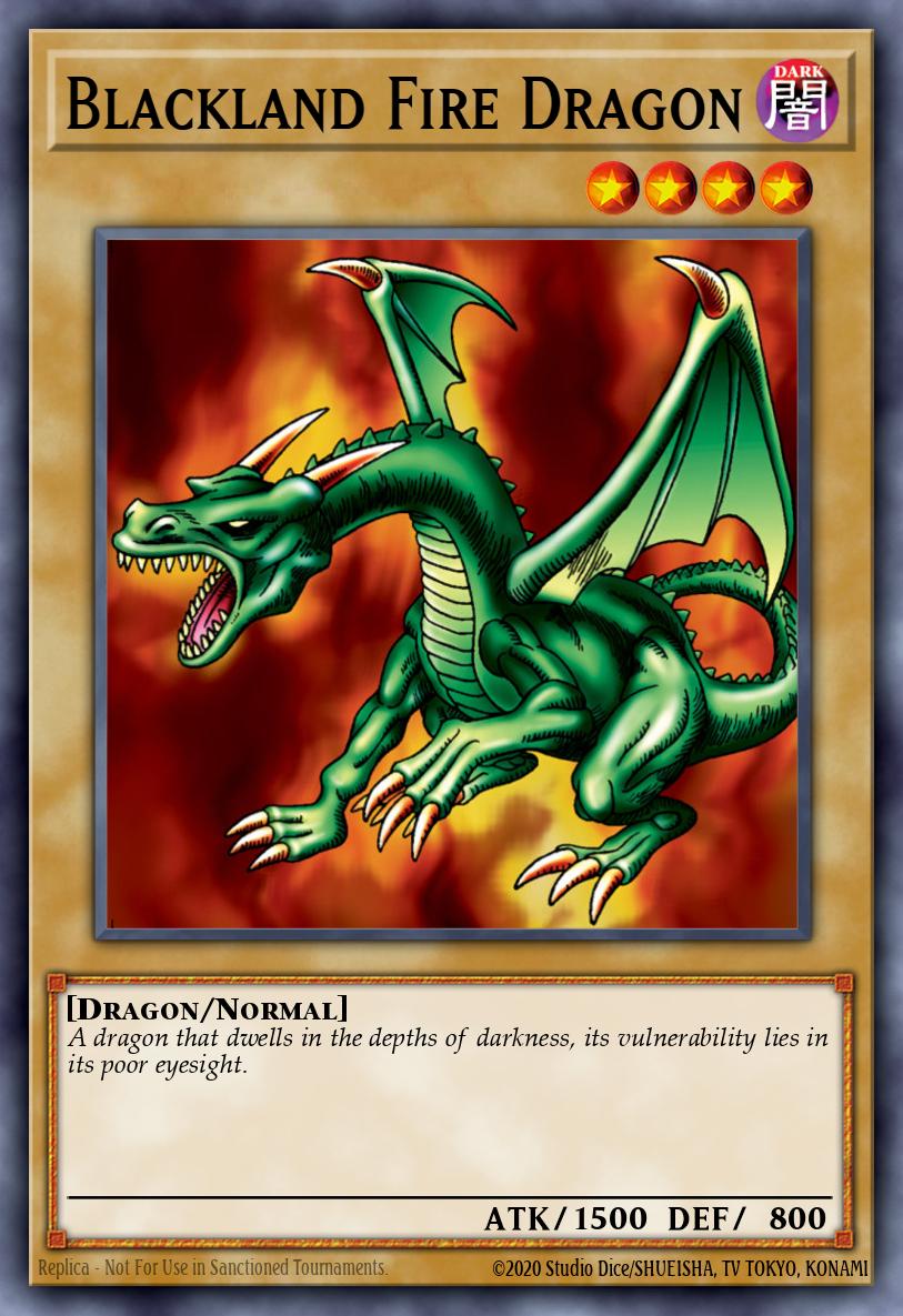 Blackland Fire Dragon MRD #MRD-EN062 English Yu-Gi-Oh! card