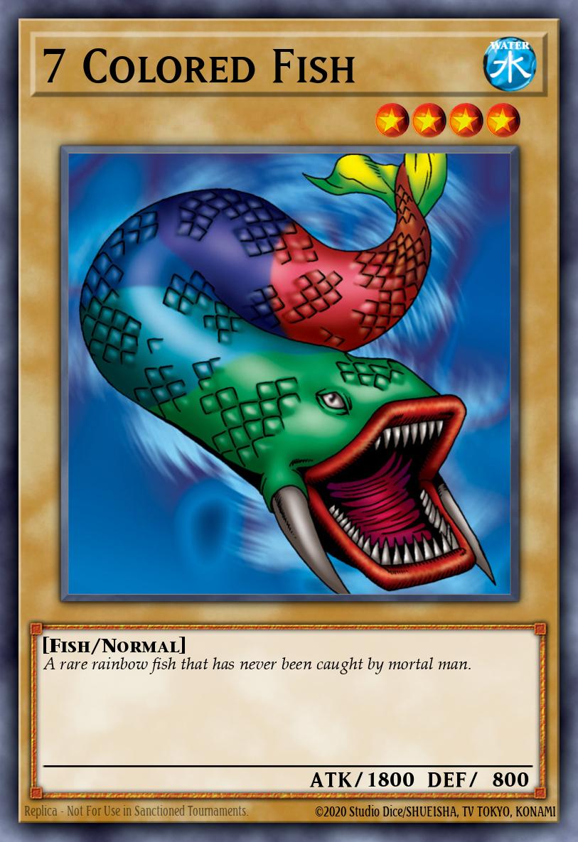 7 Colored Fish MRD #MRD-EN098 English Yu-Gi-Oh! card