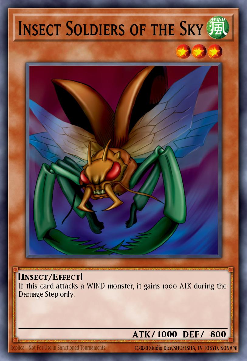 Insect Soldiers of the Sky MRD #MRD-EN101 English Yu-Gi-Oh! card