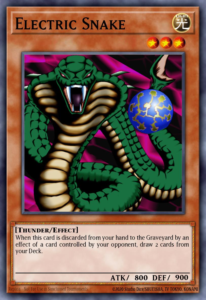 Electric Snake MRL #MRL-008 English Yu-Gi-Oh! card