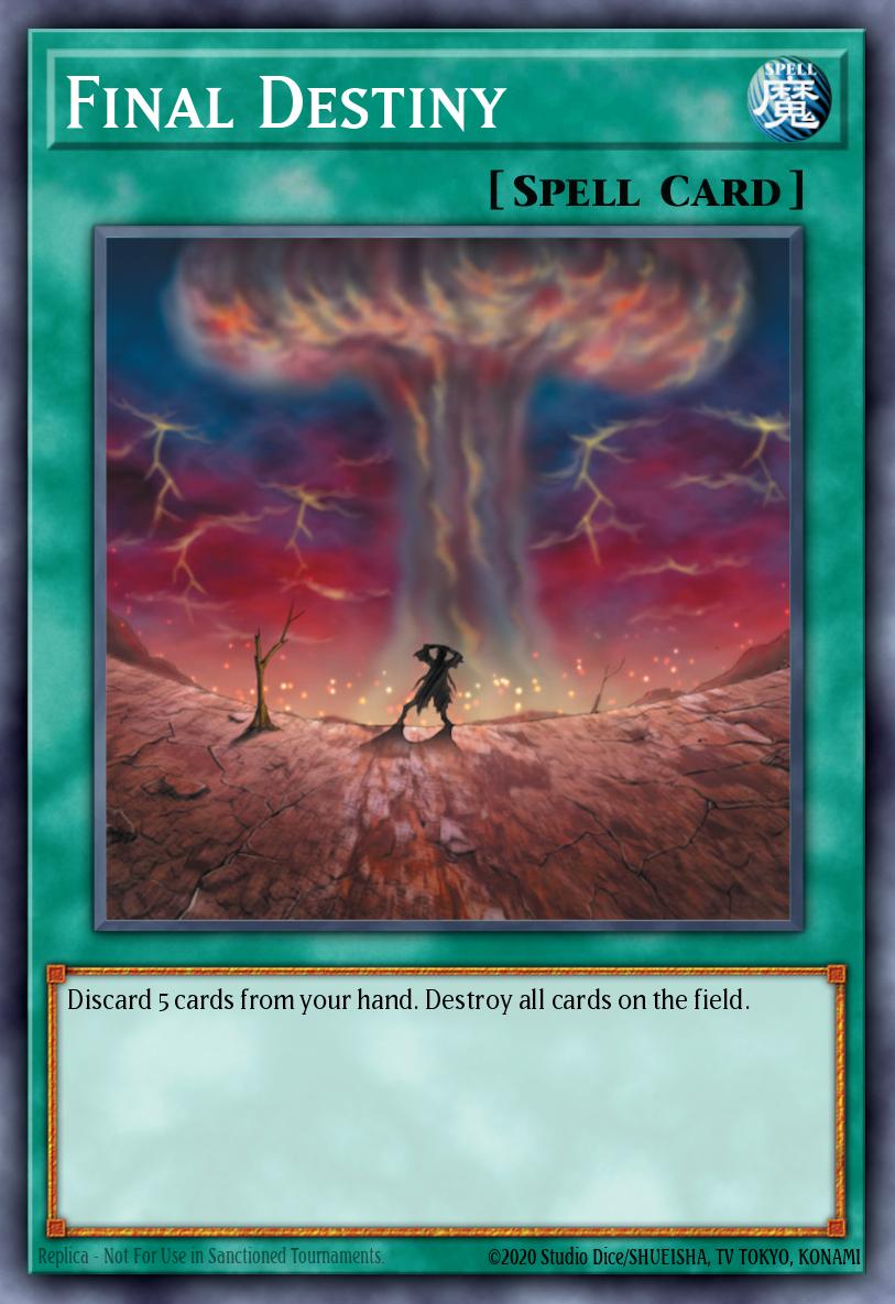 Final Destiny MRL #MRL-035 English Yu-Gi-Oh! card