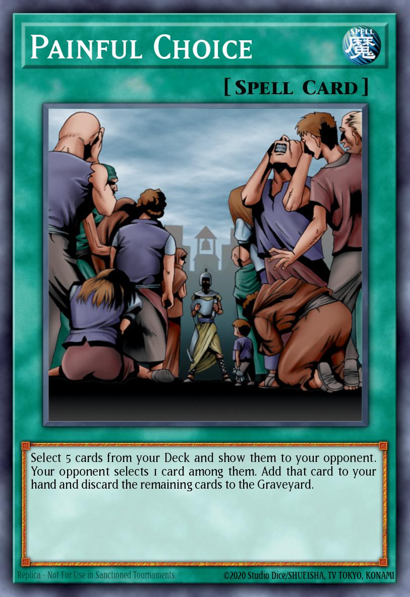 Painful Choice MRL #MRL-049 English Yu-Gi-Oh! card