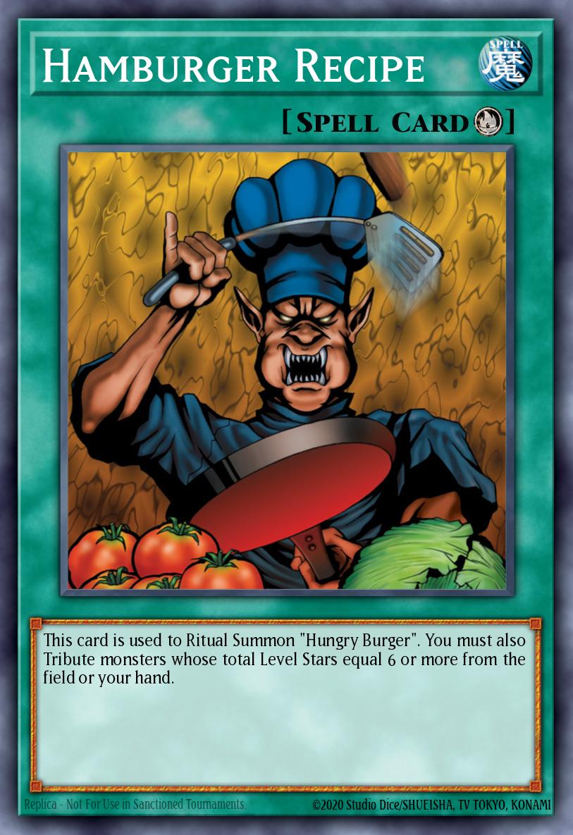 Hamburger Recipe MRL #MRL-063 English Yu-Gi-Oh! card