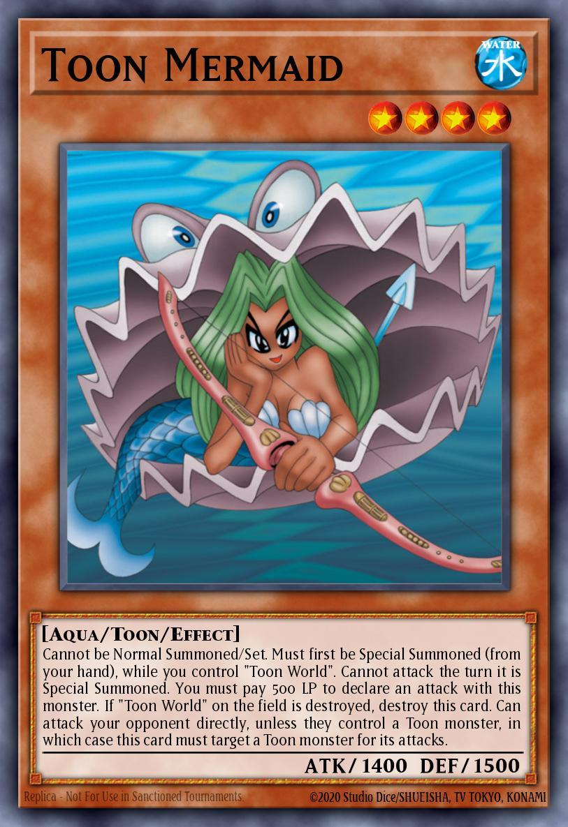 Toon Mermaid MRL #MRL-072 English Yu-Gi-Oh! card
