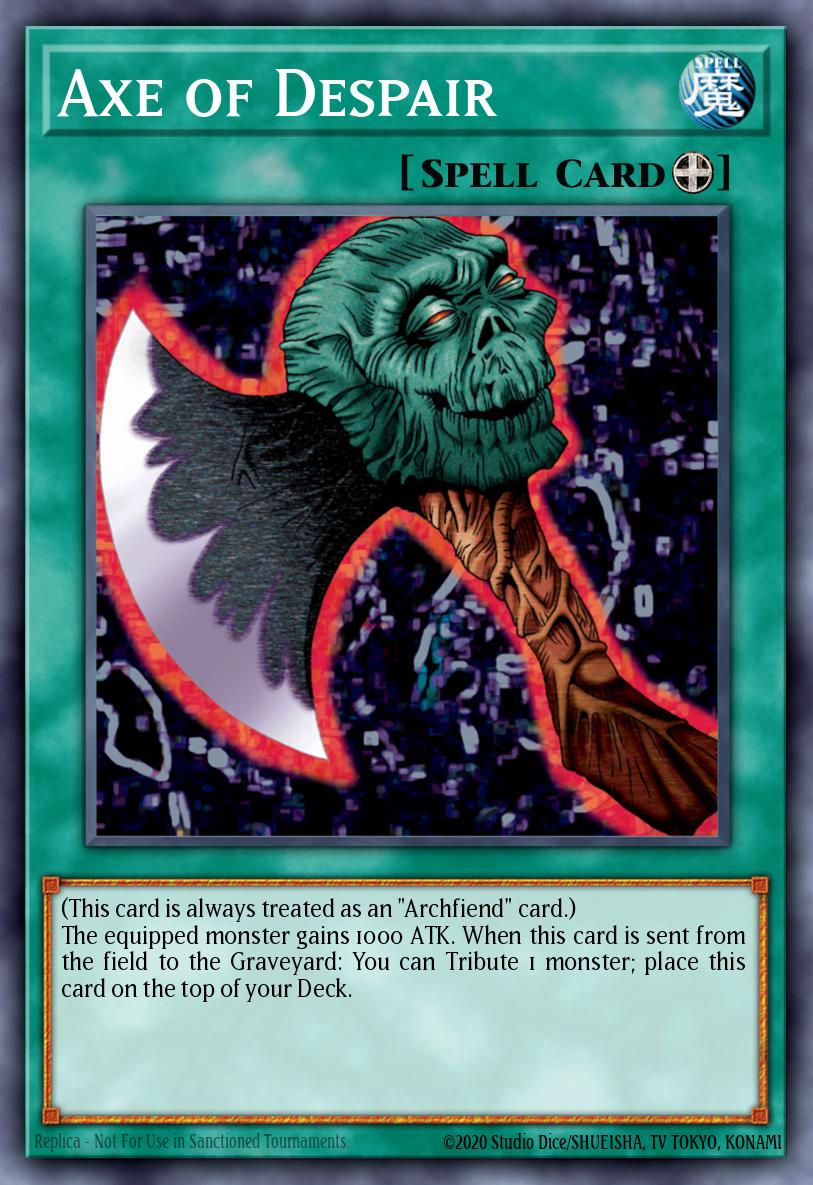 Axe of Despair MRL #MRL-E002 English Yu-Gi-Oh! card