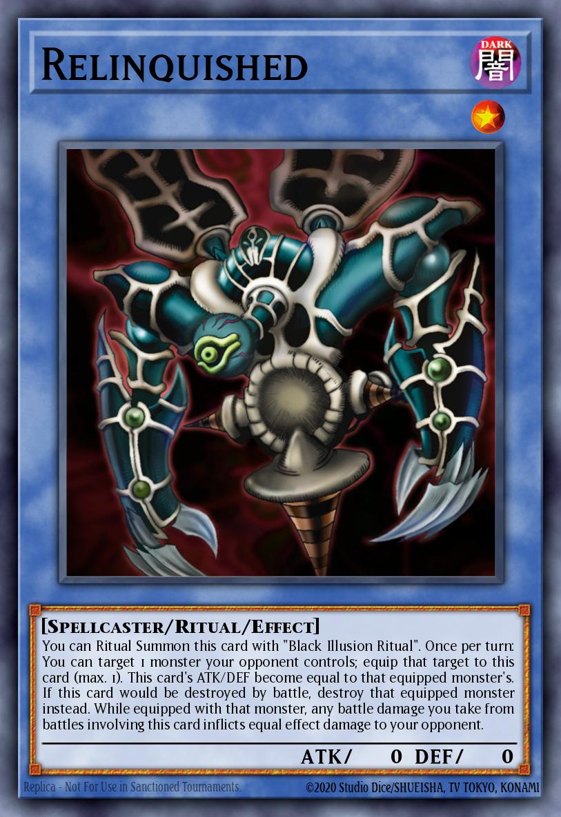 Relinquished MRL #MRL-E029 English Yu-Gi-Oh! card