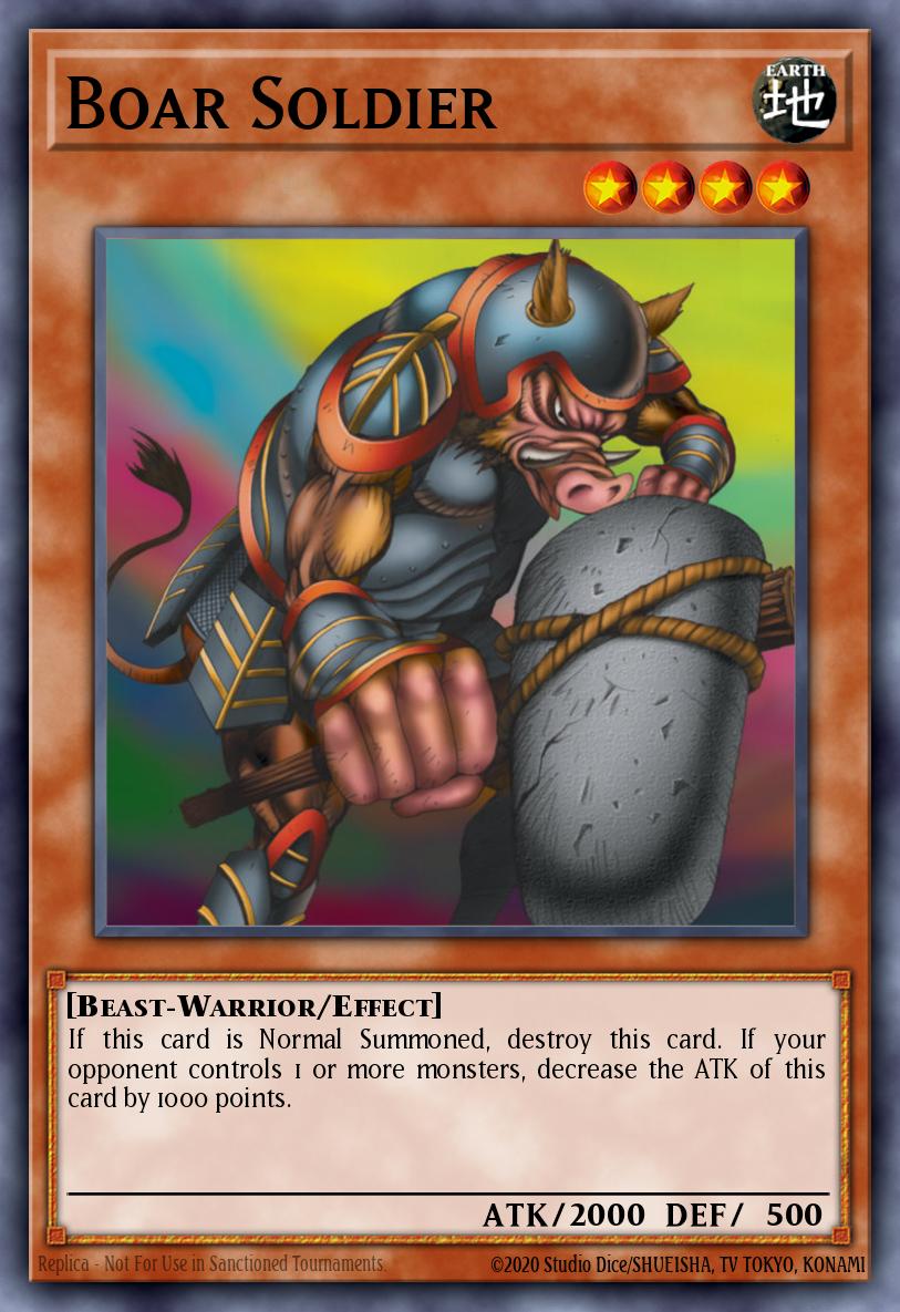 Boar Soldier MRL #MRL-E089 English Yu-Gi-Oh! card