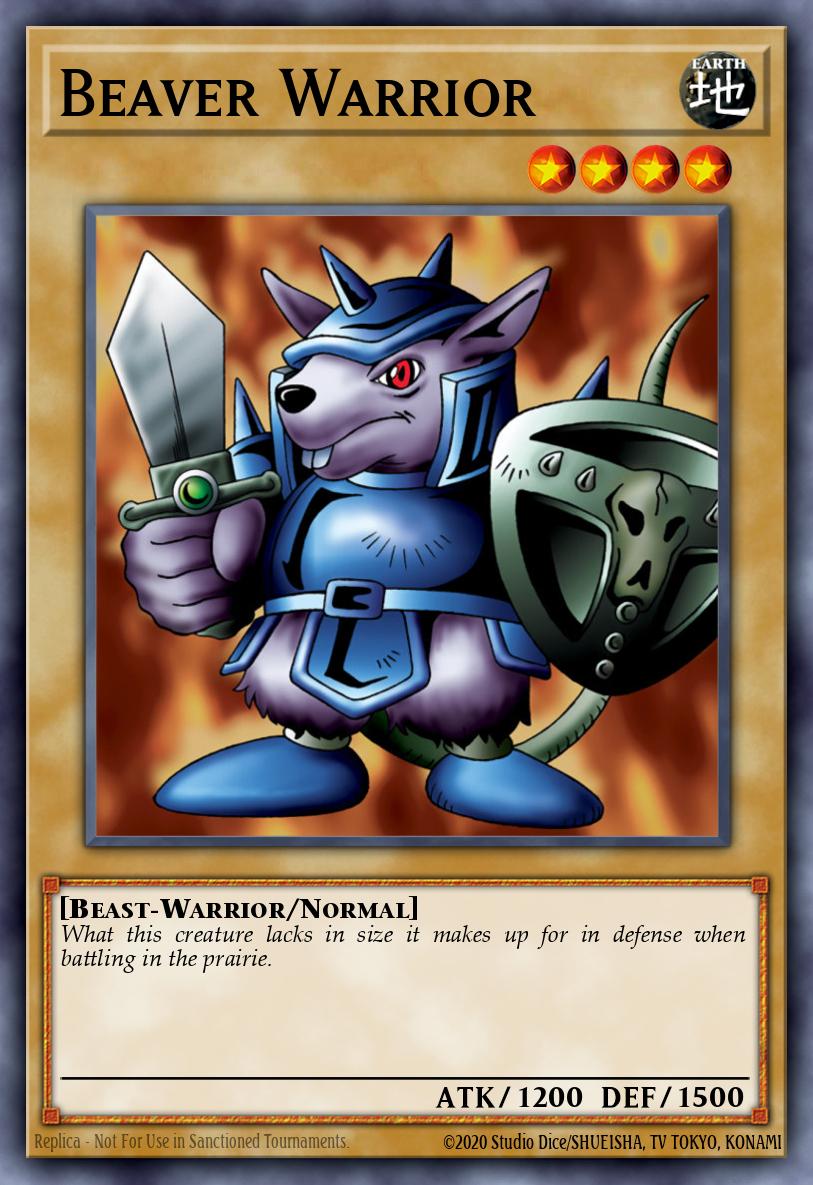 Beaver Warrior MRL #MRL-E103 English Yu-Gi-Oh! card