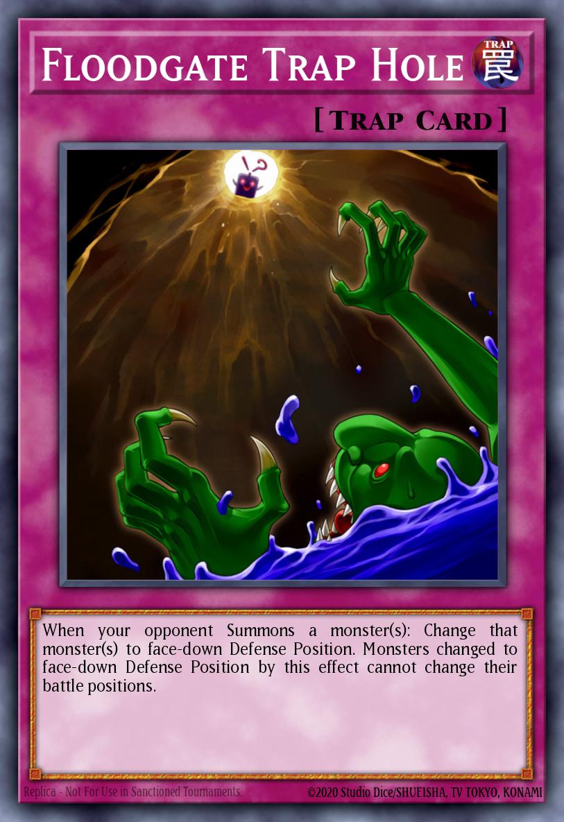 Floodgate Trap Hole OP13 #OP13-EN025 English Yu-Gi-Oh! card