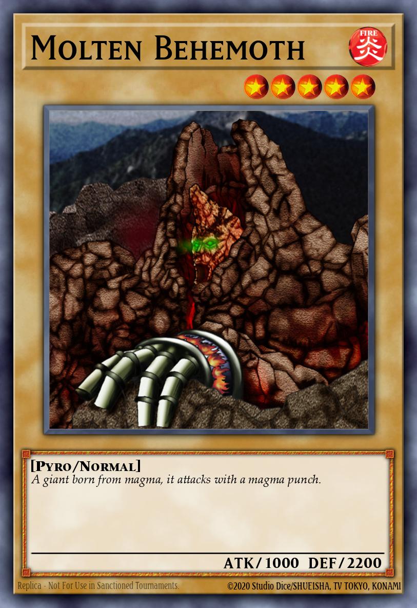 Molten Behemoth PGD #PGD-001 English Yu-Gi-Oh! card
