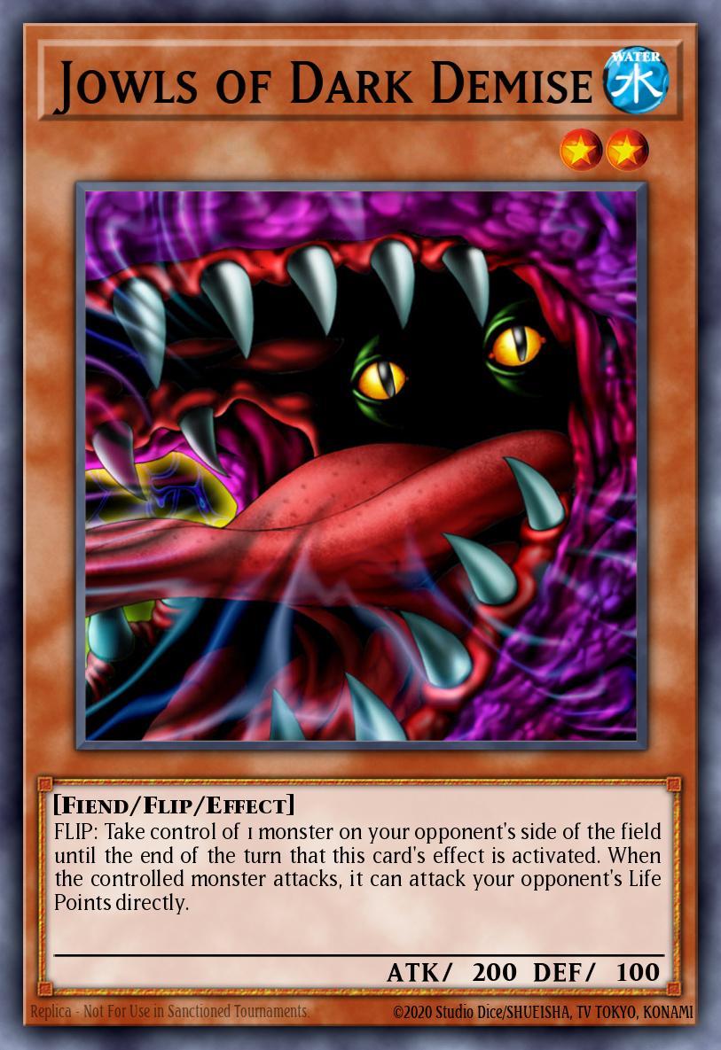 Jowls of Dark Demise PGD #PGD-009 English Yu-Gi-Oh! card