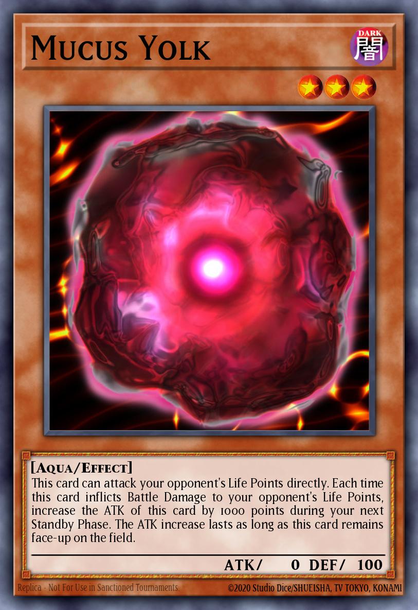 Mucus Yolk PGD #PGD-011 English Yu-Gi-Oh! card