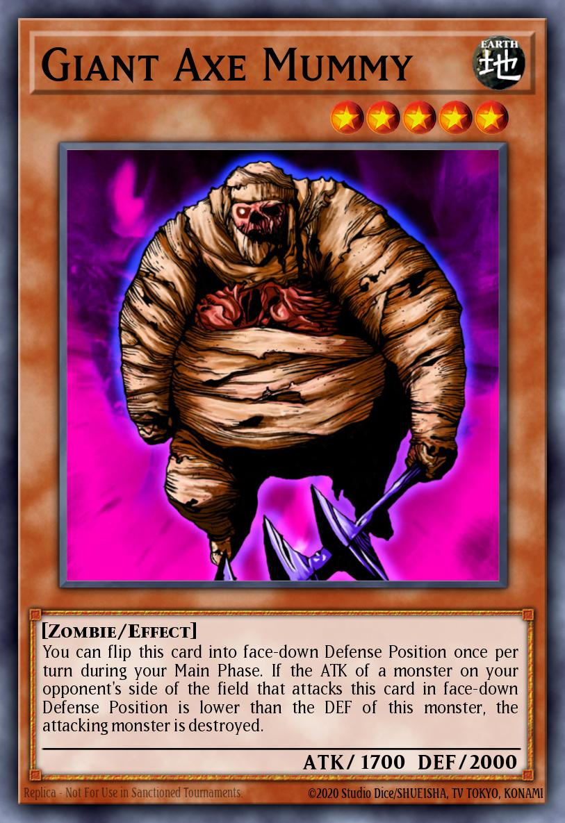 Giant Axe Mummy PGD #PGD-023 English Yu-Gi-Oh! card