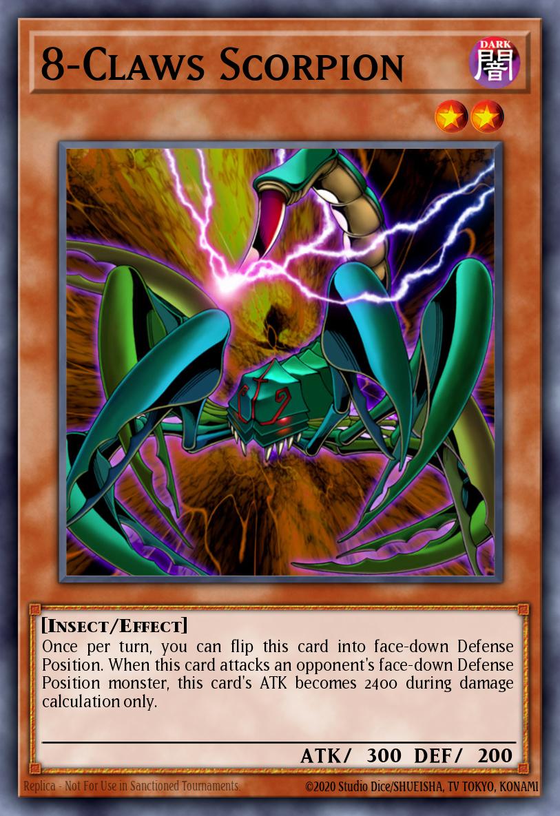 8-Claws Scorpion PGD #PGD-024 English Yu-Gi-Oh! card