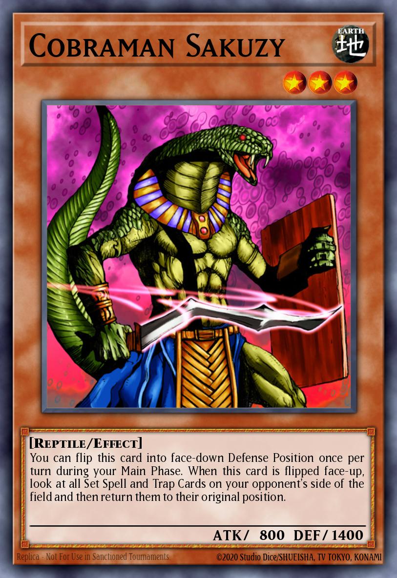 Cobraman Sakuzy PGD #PGD-032 English Yu-Gi-Oh! card