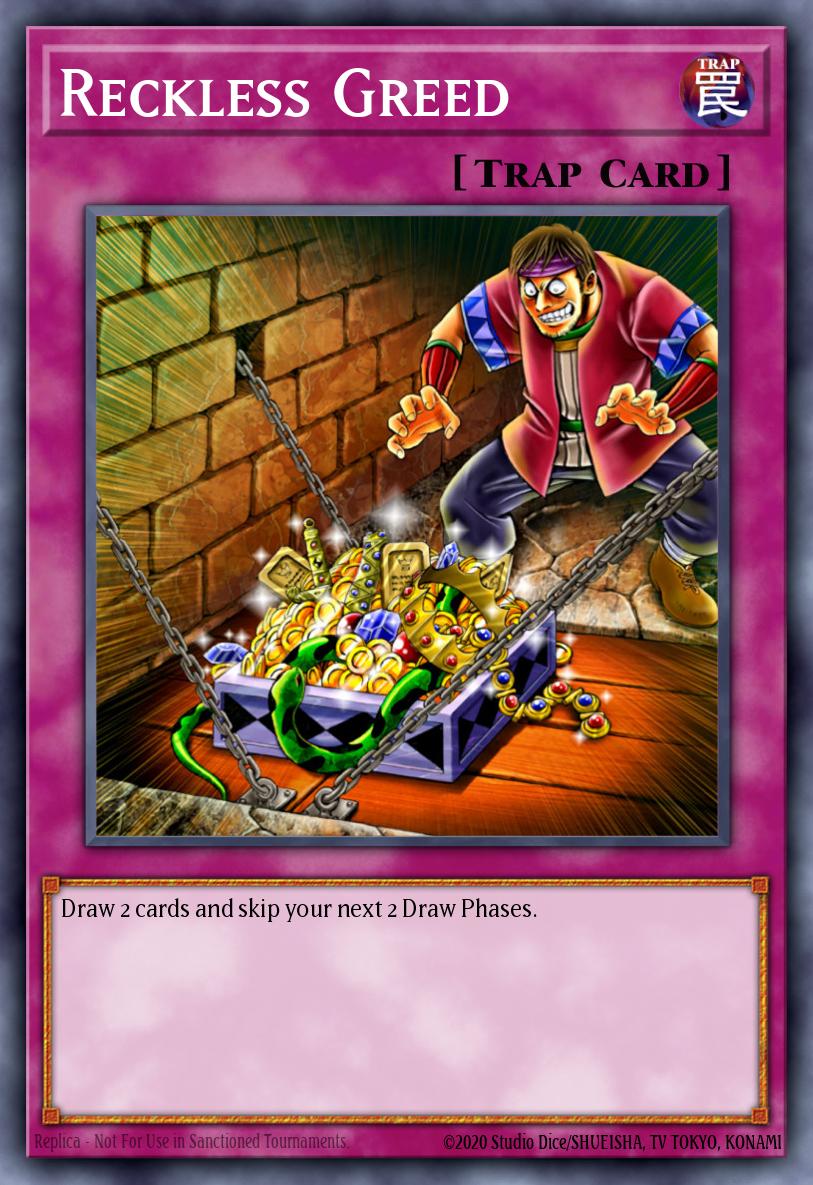 Reckless Greed PGD #PGD-051 English Yu-Gi-Oh! card