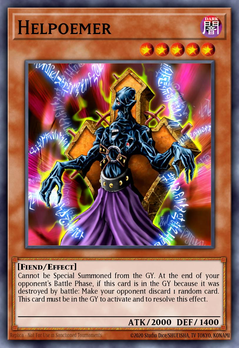 Helpoemer PGD #PGD-058 English Yu-Gi-Oh! card