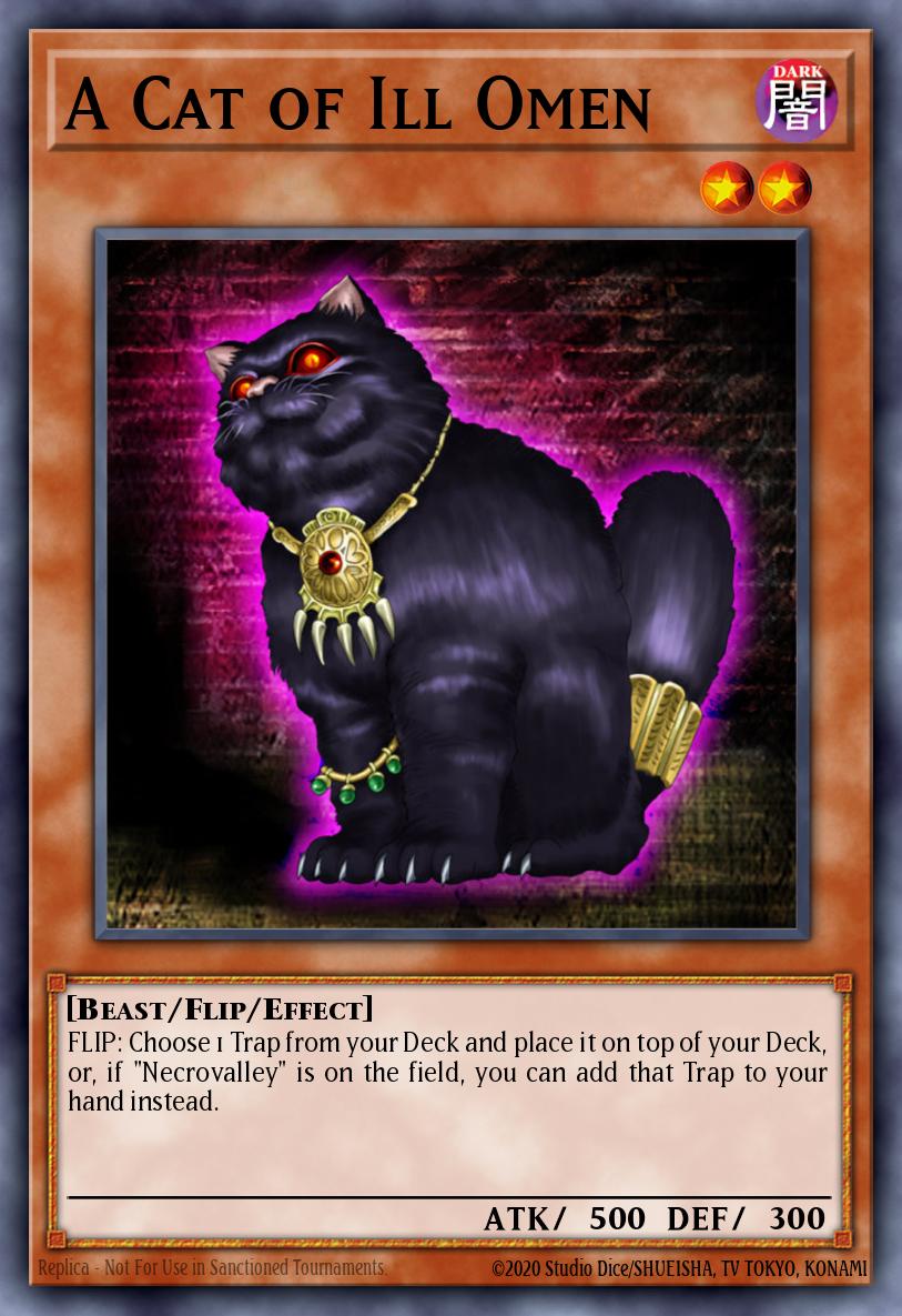 A Cat of Ill Omen PGD #PGD-070 English Yu-Gi-Oh! card