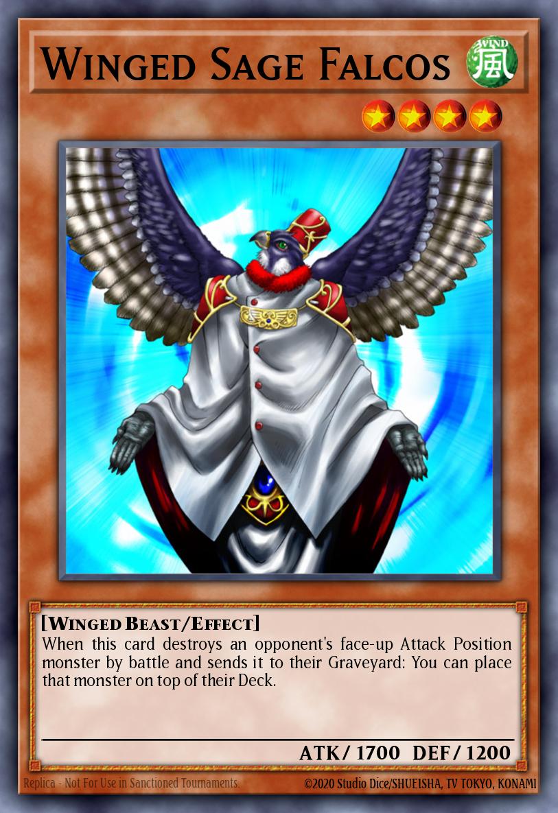 Winged Sage Falcos PGD #PGD-072 English Yu-Gi-Oh! card