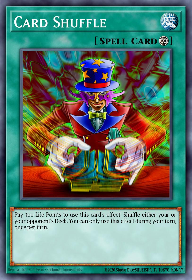 Card Shuffle PGD #PGD-080 English Yu-Gi-Oh! card