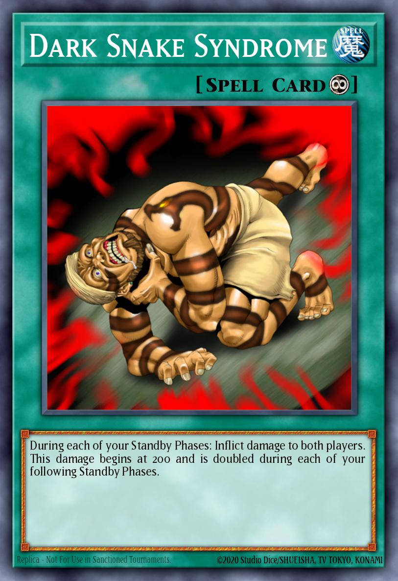 Dark Snake Syndrome PGD #PGD-087 English Yu-Gi-Oh! card